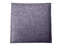 Sitzkissen 'Kvadrat' aus Filz hellgrau – Produktbild 1 von 1