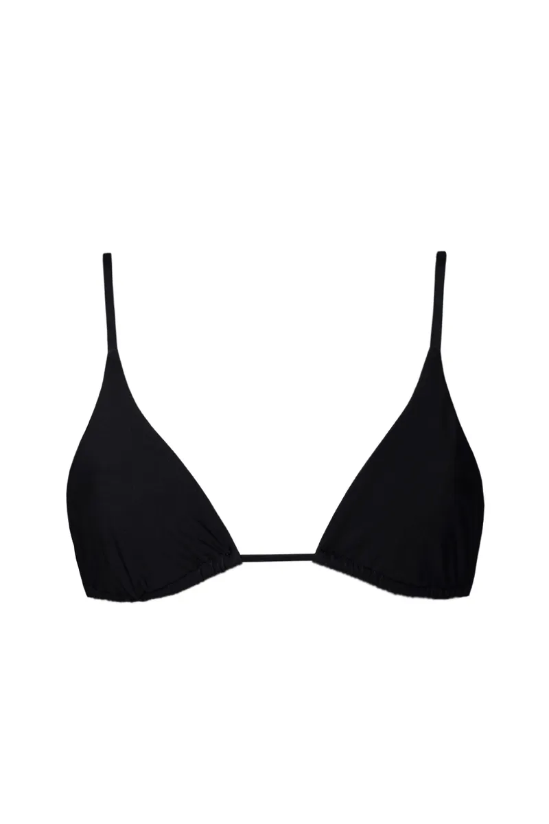 Anekdot Anekdot Damen vegan Bikinioberteil Triangle Olbia, Schwarz, – Produktbild 1 von 2