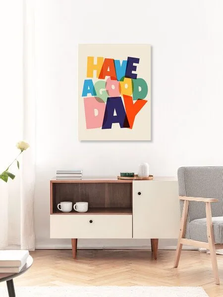 Photocircle Photocircle Poster / Leinwandbild - HAVE A GOOD DAY – Produktbild 3 von 4