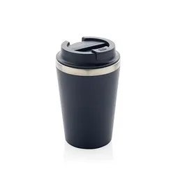 XD Collection XD Collection Java 350ml doppelwandiger Becher aus RCS recyceltem PP, Dunkelblau, – Produktbild 1 von 1