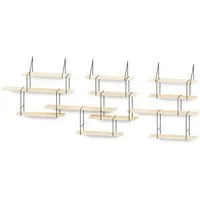 Hausen Hausen Wandregal LINK Trio shelf ash / black, Black, – Produktbild 1 von 1