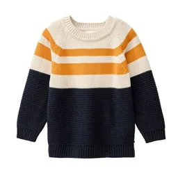 People Wear Organic People Wear Organic Strick Pullover, blau mélange, Bio-Baumwolle – Produktbild 1 von 1