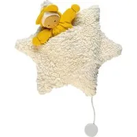 Nanchen Sternenbett mit Spieluhr 2-teilig, Länge: ca. 23 cm, Natur, gelb, – Produktbild 1 von 1