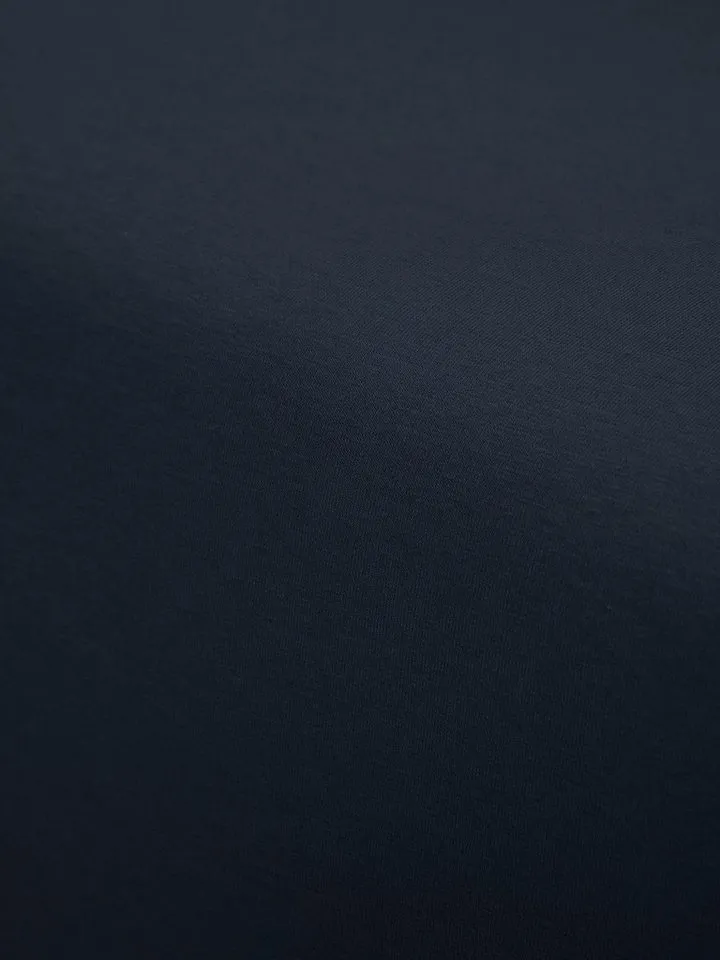 Essenza Spannbettlaken The Perfect Organic Jersey, 95% Bio-Baumwolle (GOTS), 5% Elasthan, Gummizug: rundum, (1 Stück), aus GOTS-zertifizierter Baumwolle Jersey-Stretch, Blau, – Produktbild 4 von 4