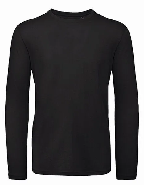B&C Collection B&C Collection Inspire Langarm T-Shirt Herren, Schwarz, – Produktbild 2 von 3
