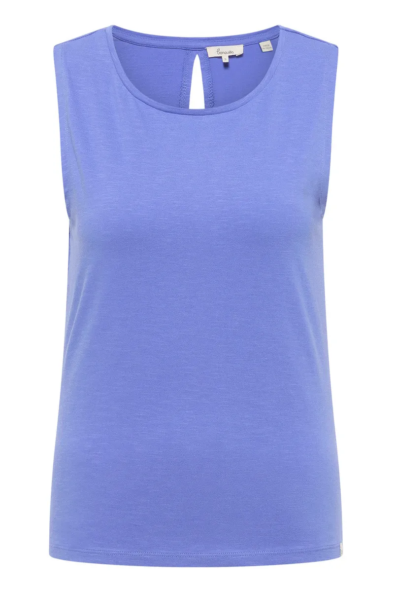 Tranquillo Jerseytop Junaa aus Bio-Baumwolle - baja blue / XL – Produktbild 1 von 1