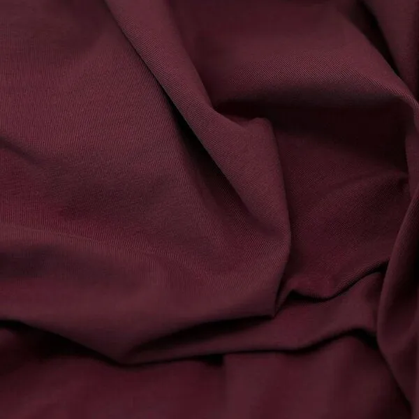 Kayori Kayori Tara Topper Spannbetttuch Stretch Jersey, Bordeaux, – Produktbild 4 von 4