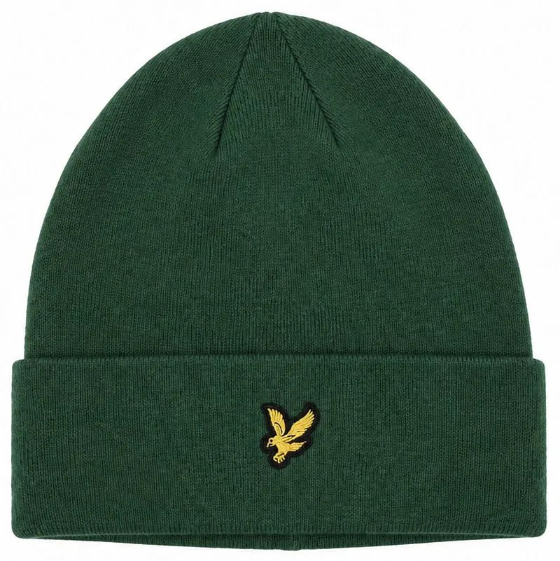 Lyle and Scott Lyle & Scott Mütze Wollmischung Grün -, Dunkelgrün, – Produktbild 1 von 1
