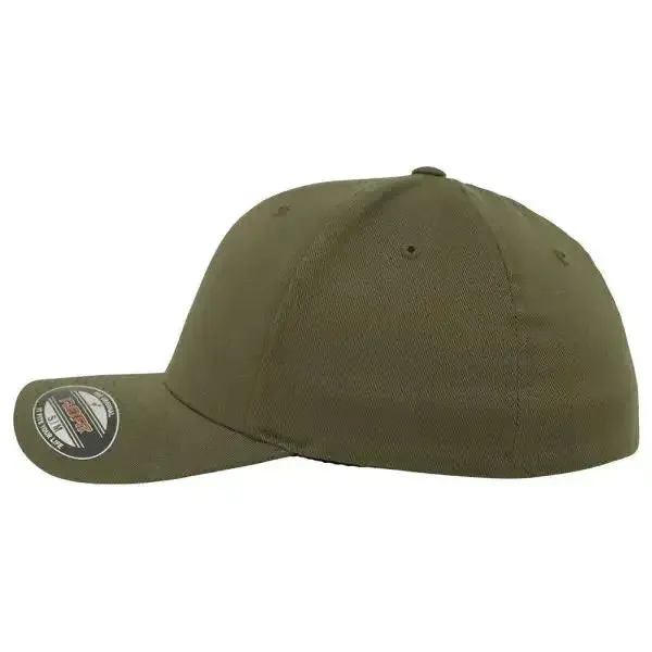 Flexfit Flexfit Wooly Combed Cap - Schwarz / S/M, Schwarz, – Produktbild 2 von 2