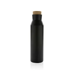 XD Xclusive Gaia Vakuumflasche aus RCS recyceltem Stainless-Steel, schwarz, Schwarz, – Produktbild 1 von 1