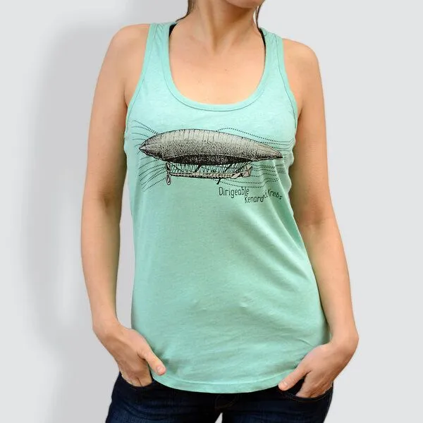 little kiwi little kiwi Damen Tank Top, "Dirigeable" – Produktbild 1 von 4