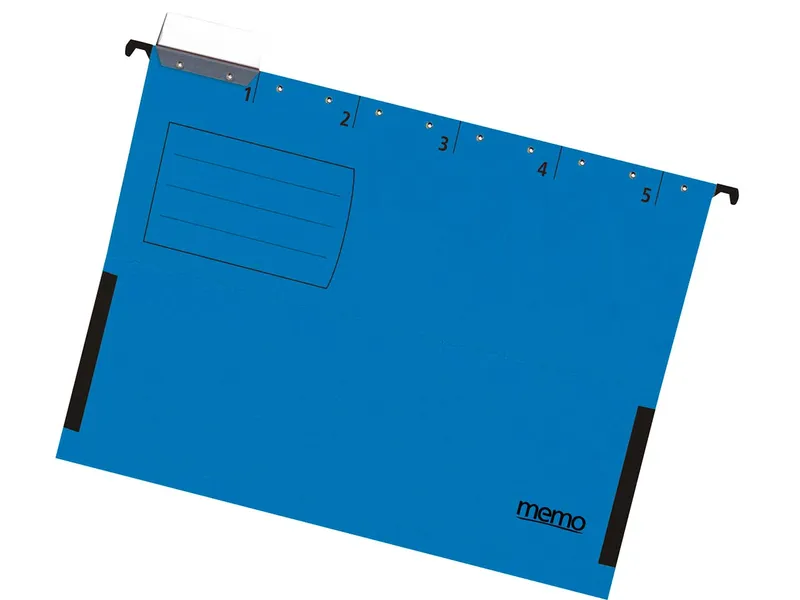 Memo 5 memo Hängetaschen farbig blau – Produktbild 1 von 1