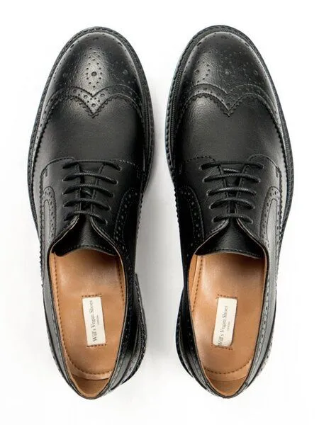 Will's Vegan Shop Will's Vegan Shop Continental Brogues Herren, Hellbraun, – Produktbild 2 von 2