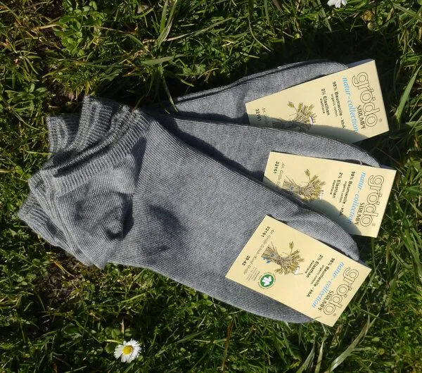 grödo grödo Füßlinge für Damen und Herren (3er Pack), Schwarz, – Produktbild 2 von 2