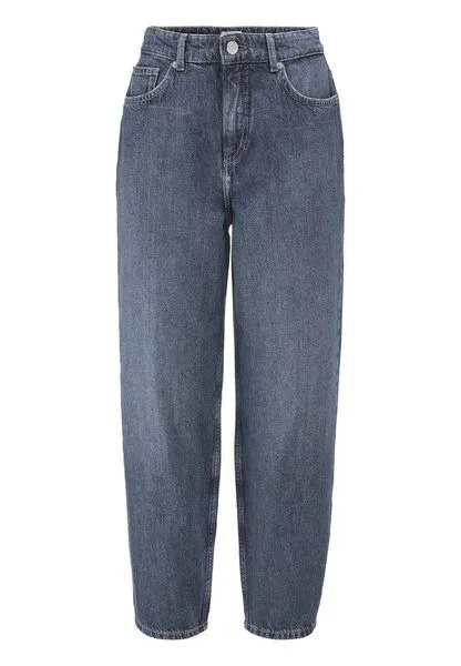 hessnatur hessnatur Jeans NINA Tapered Fit aus Bio-Baumwolle mit recycelter Baumwolle, Blue, – Produktbild 3 von 4
