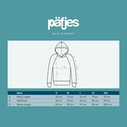 päfjes päfjes Gepard die Rakete / Gravel / Rennrad - Unisex Fair Wear Bio Hoodie – Produktbild 1 von 1