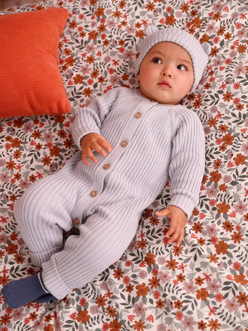 Vertbaudet Baby Set, Hellblau, – Produktbild 2 von 4