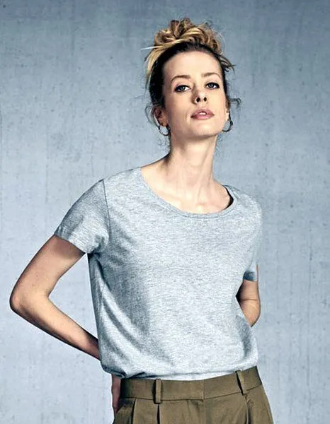 B&C Collection B&C Collection Inspire T-Shirt / Damen / Lady Rundhals 140 gr /m², Orange, – Produktbild 3 von 3