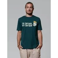 watapparel watapparel T-Shirt Unisex Oh captain my captain – Produktbild 1 von 1
