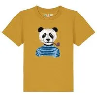 watabout kids watabout.kids T-Shirt Kinder Panda, Ochre, – Produktbild 1 von 2