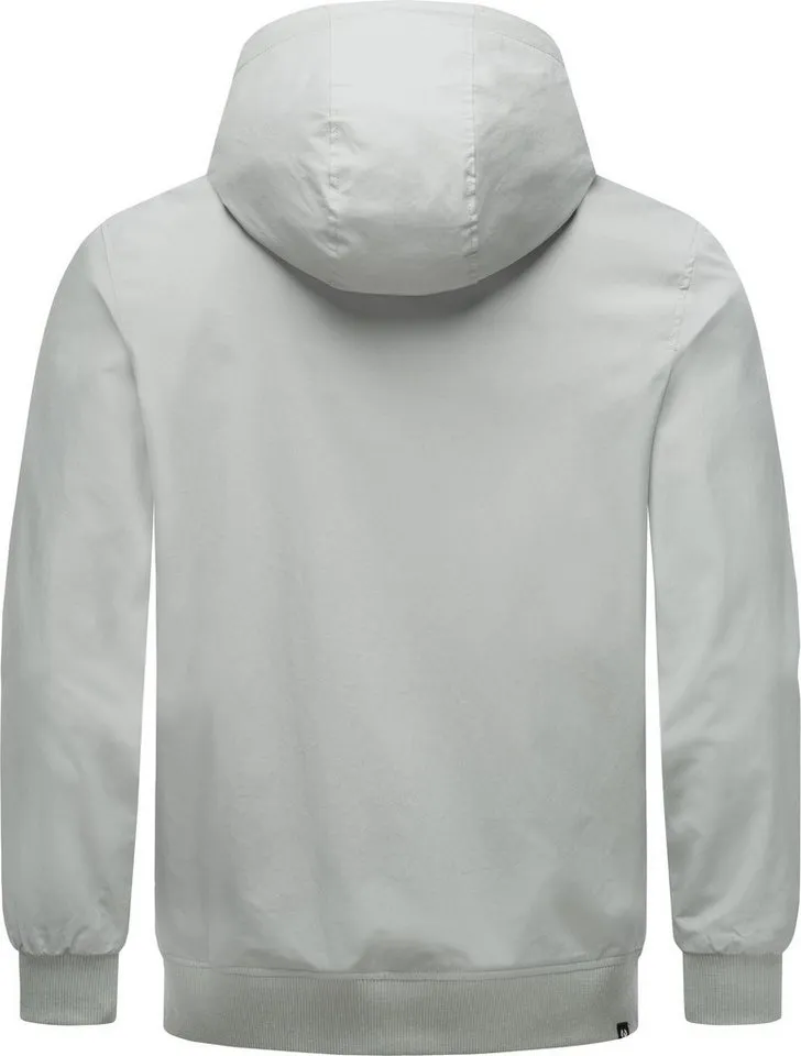 ragwear ragwear Outdoorjacke Tyller Leichte Übergangsjacke mit Kapuze, Grau, – Produktbild 4 von 4
