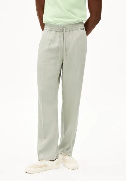 ARMEDANGELS ARMEDANGELS LUKAA LINO Herren Webhose aus Leinen-Mix, Seagreen, – Produktbild 1 von 4