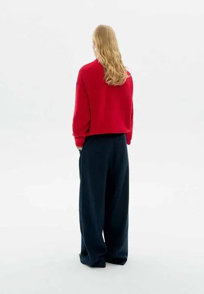 thinking mu thinking mu Carmen Knitted Sweater, Rot (red), – Produktbild 3 von 3