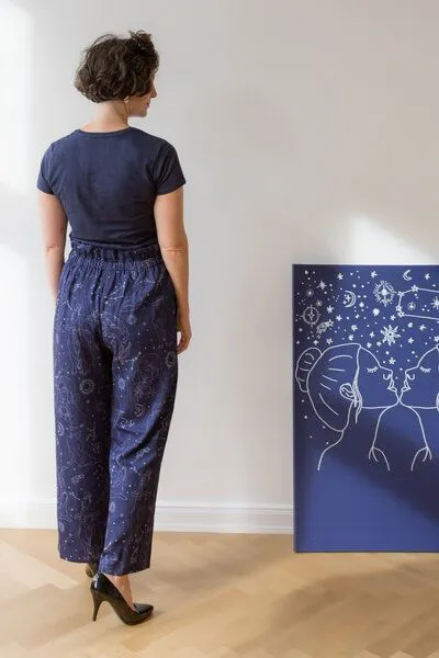 Sophia Schneider-Esleben Sophia Schneider-Esleben Paperbag, Zodiac - Hose aus Bio-Baumwolle – Produktbild 2 von 2