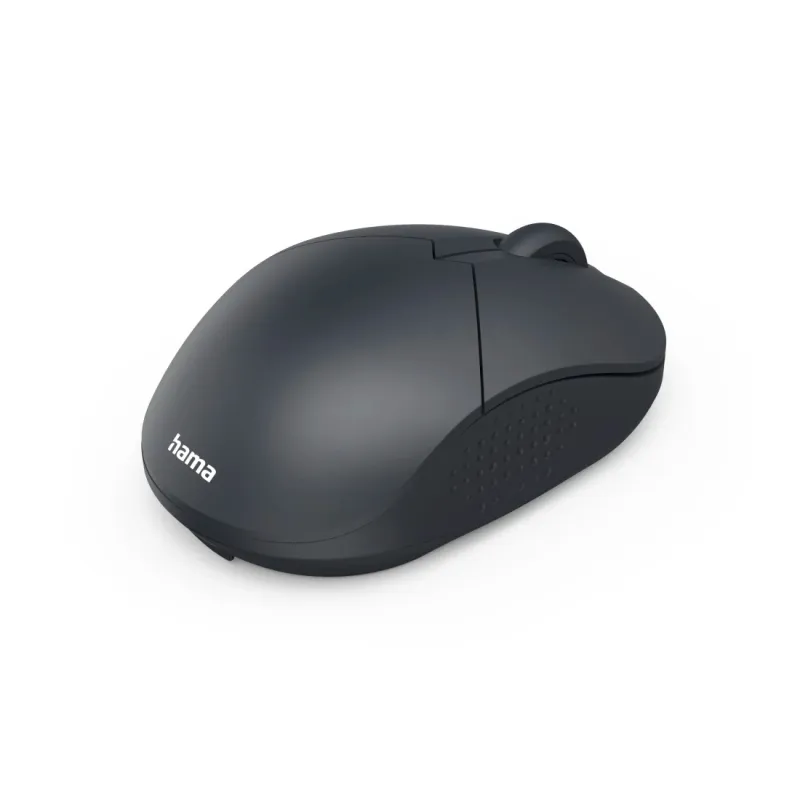Hama Hama Mini-Funkmaus WM-150, optisch, 3 Tasten, ohne Klickgeräusch, Schwarz (00173076) – Produktbild 5 von 5