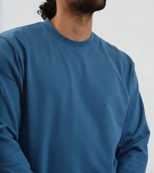 Gary Mash GARY MASH Sweatshirt James aus Biobaumwolle, Petrol, – Produktbild 3 von 4