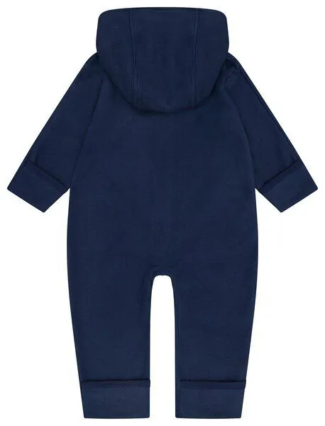 loud + proud loud + proud Baby Overall aus Baumwoll-Fleece, GOTS-zertifiziert, Ultramarine(blau), – Produktbild 1 von 3