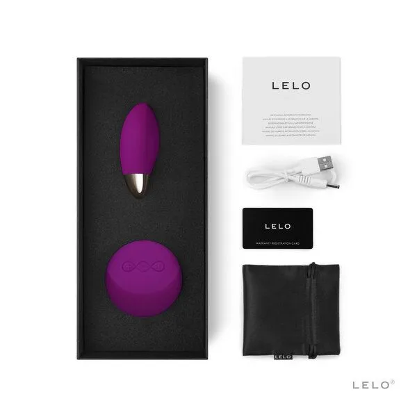 LELO Vibro-Ei mit Fernbedienung - LELO LYLA 2, Tiefes rosa, – Produktbild 3 von 4