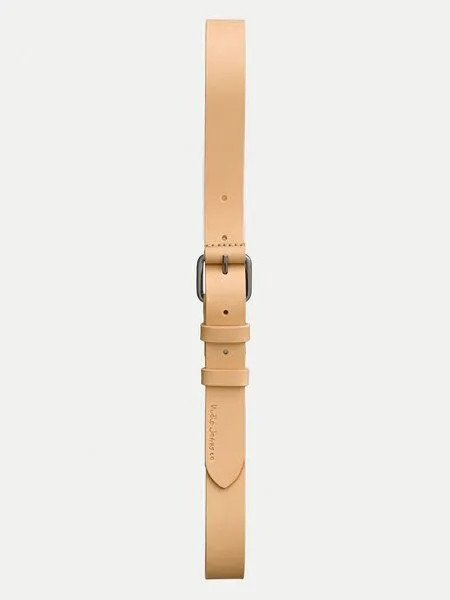 Nudie Jeans Nudie Jeans Dwayne Leather Belt, Natural, – Produktbild 1 von 2