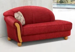 Home affaire Ottomane Milano, bequemes solitär Sofa im Landhaus-Stil, B/T/H 181/79/83cm – Produktbild 1 von 1