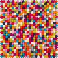 myfelt myfelt Filzkugel Sitzauflage (⌀ 36 cm, 36 x 36 cm), Multifarben bunt (lotte), – Produktbild 1 von 1