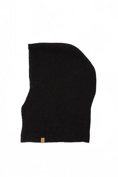 Kopyto Kopyto KOALA Balaclava 100% Merinowolle Wollkapuze RWS-zertifiziert Eco, Schwarz, – Produktbild 1 von 4