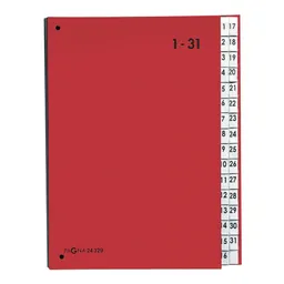 Pagna Pagna Pultordner Taben 1-31 rot – Produktbild 1 von 1