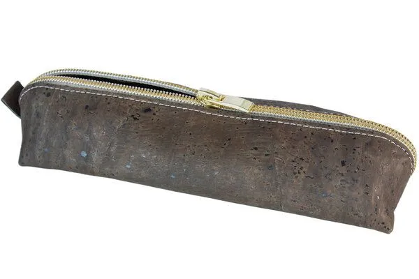 Simaru Simaru Federmäppchen / Stifteetui / Schlampermäppchen MILANO aus Kork, Braun, – Produktbild 1 von 3