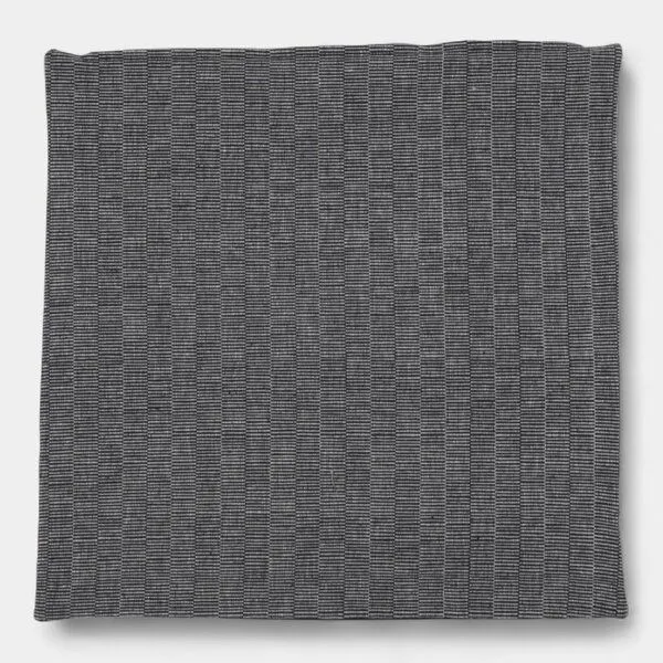 Dragolina Dragolina Kissenbezug- ca. 36x36cm mit Webstoffen der Pwo Karen, Anthrazit/schwarz, – Produktbild 3 von 3