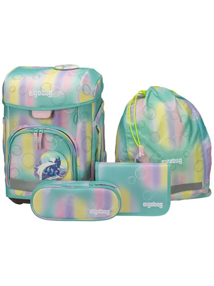 Ergobag Ergobag Schulranzen cubo light Set REFLEX, Bunt, – Produktbild 5 von 5