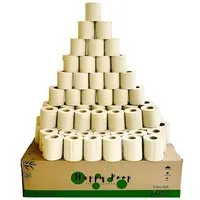 BPlanet BPlanet Bambus-Toilettenpapier "Happy Poop" (64 Rollen, unverpackt) – Produktbild 1 von 1