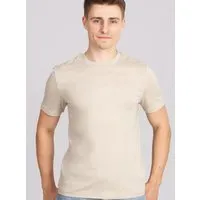 Life Tree Life-Tree Fairwear Organic Basic Shirt Men Burgundy / Ocre / Desert Dust beige, Natur, – Produktbild 1 von 1