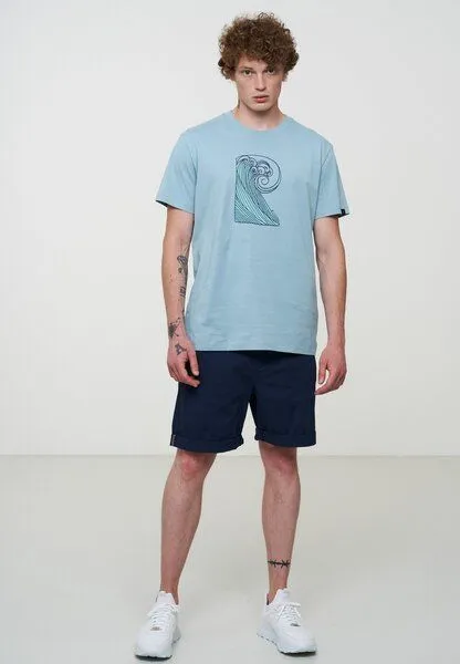 recolution Herren Shorts aus Bio-Baumwolle - MAJORAM - recolution, Dark navy (blau), – Produktbild 1 von 4
