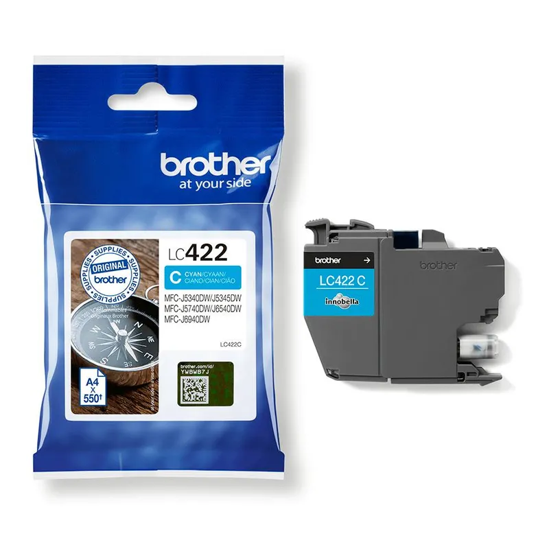 Brother Brother Tintenpatrone LC-422C cyan – Produktbild 2 von 2