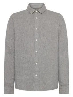 KnowledgeCotton Apparel KnowledgeCotton Apparel Herren Shirt- MÉLANGE SHIRT - GOTS – Produktbild 1 von 1