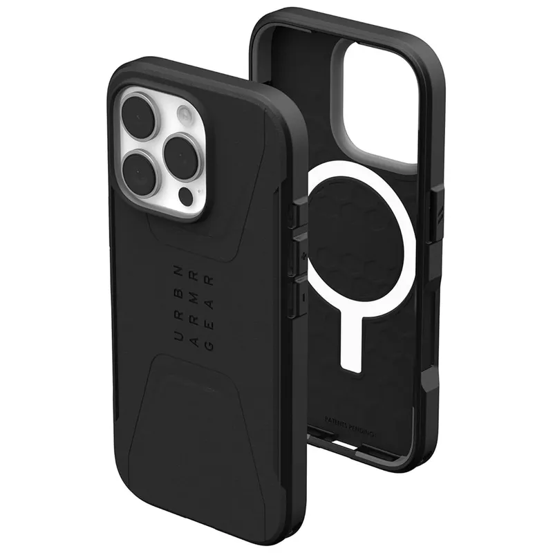Urban Armor Gear MagSafe-Hülle für Apple iPhone 16 Pro Max, Urban Armor Gear, Essential Armor, Schwarz – Produktbild 1 von 1