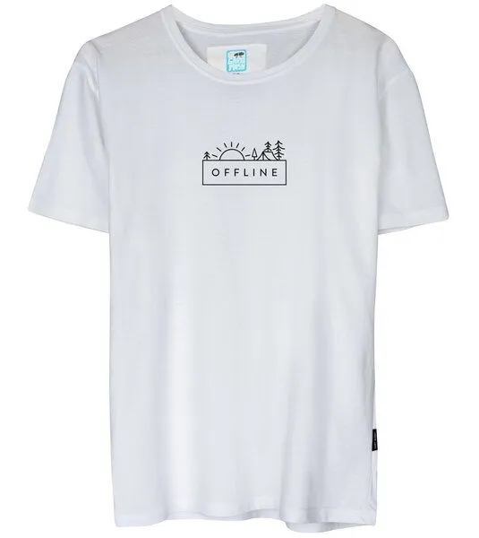 Gary Mash GARY MASH Shirt Offline aus Biobaumwolle, Weiß, – Produktbild 2 von 3