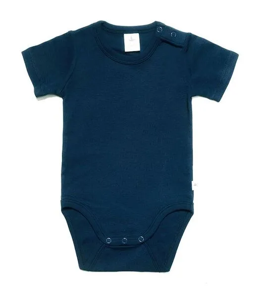 Leela Cotton Leela Cotton Baby Kinder Body Kurzarm Bio-Baumwolle Rippjersey 2006, Ingido, – Produktbild 1 von 2