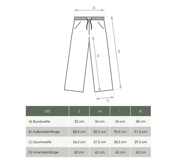 FUXBAU FUXBAU Frauen Leinenhose, Navy, – Produktbild 1 von 4