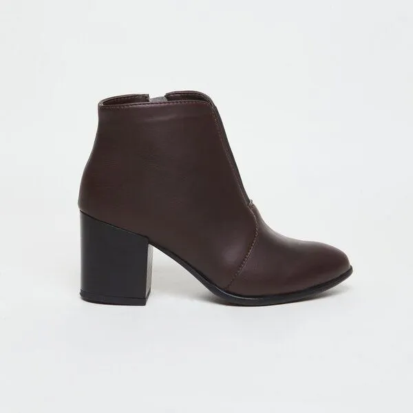 AGAZI AGAZI HANA (chocolate) - plant based ankle boots – Produktbild 4 von 4